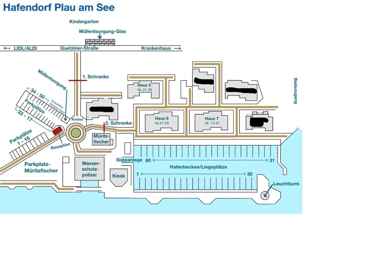 Whg_ _Hafenparadies_ P6A7 Optional Apartment Plau am See Exterior photo